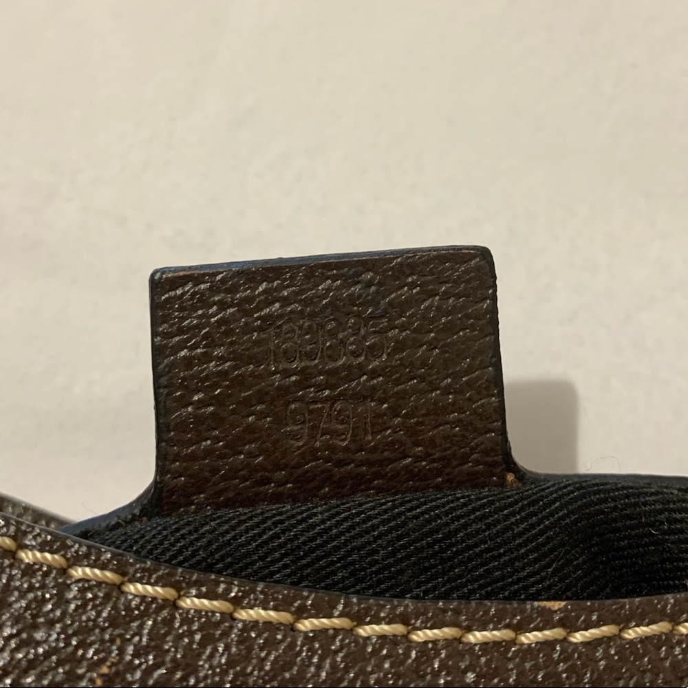 Gucci Hobo Queen Bow Guccisimma Logo Shoulder Bag - Picture 14 of 15